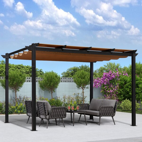 Purple Leaf Pi L Pi Pergola En Aluminium Avec Auvent